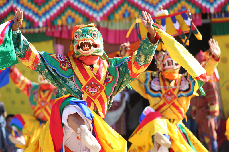 ブータンの祭り