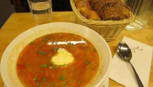 ソッパケイッティオのシーフードスープ