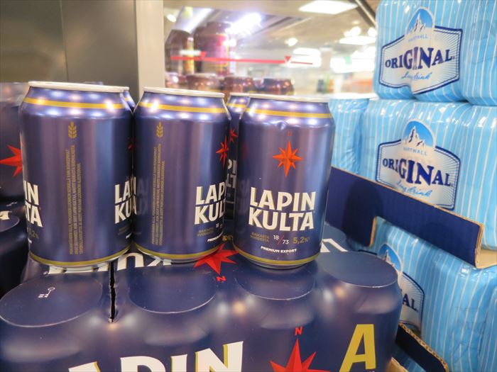 フィンランドのビール　ラピンクルタ