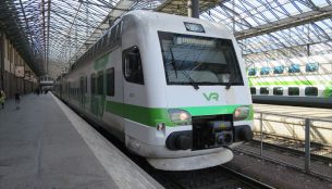 フィンランドの特急列車VR
