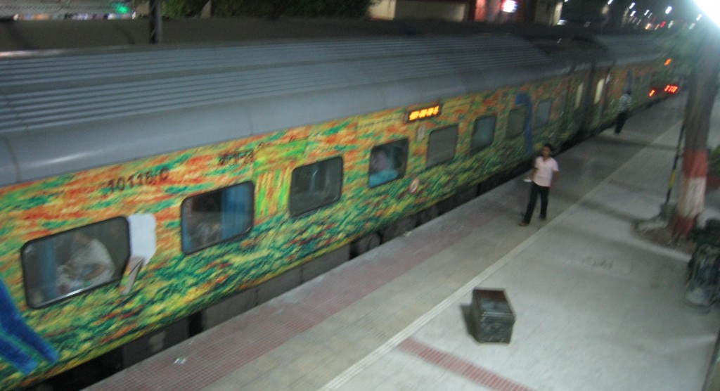 インドの夜行列車