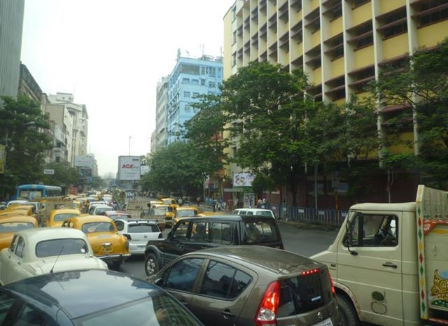 コルカタの渋滞