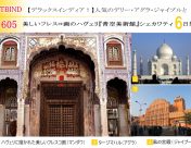 ITBIND605 【デラックスインディア!】人気のデリー・アグラ・ジャイプルと美しいフレスコ画のハヴェリ(邸宅)が点在する『青空美術館』シェカワティ地方を巡る6日間