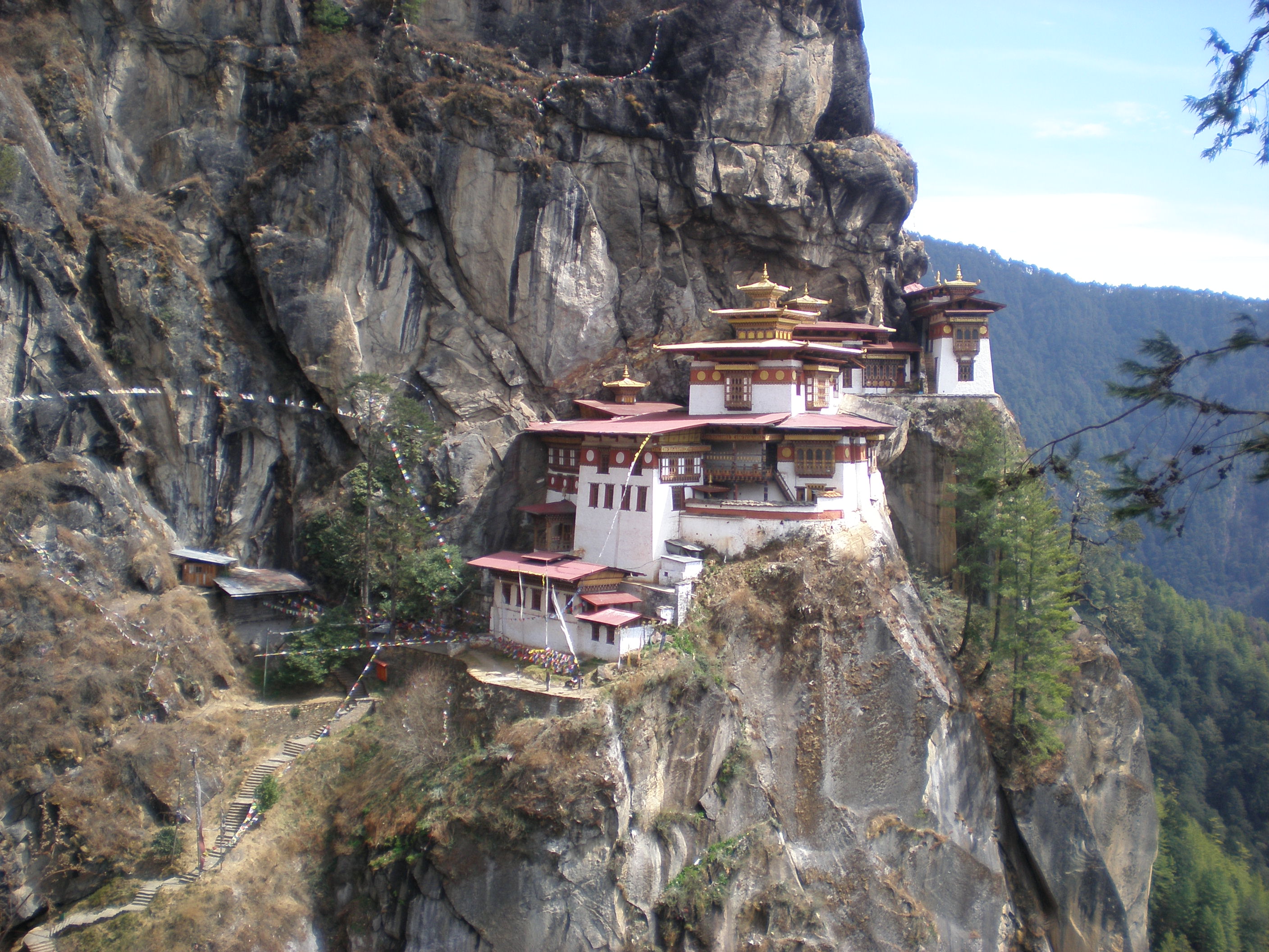 ブータン　タクツァン僧院
