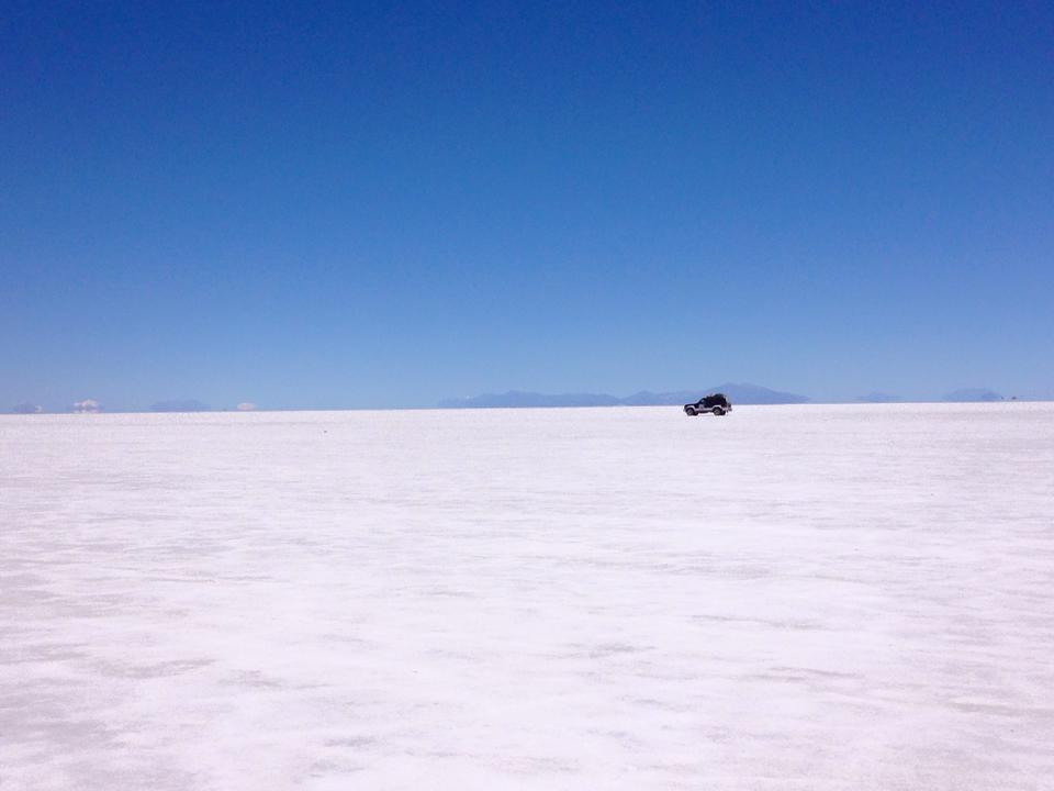 ボリビア　ウユニ塩湖