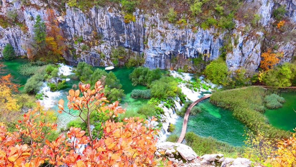 クロアチアの世界遺産　プリトヴィツェ湖群国立公園