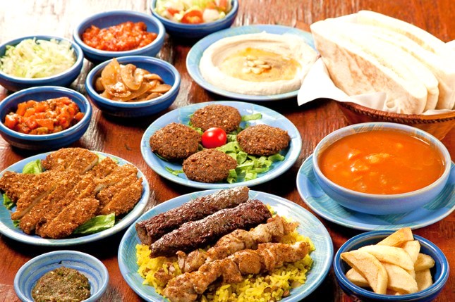 イスラエル料理シャマイム 食べ放題メニュー