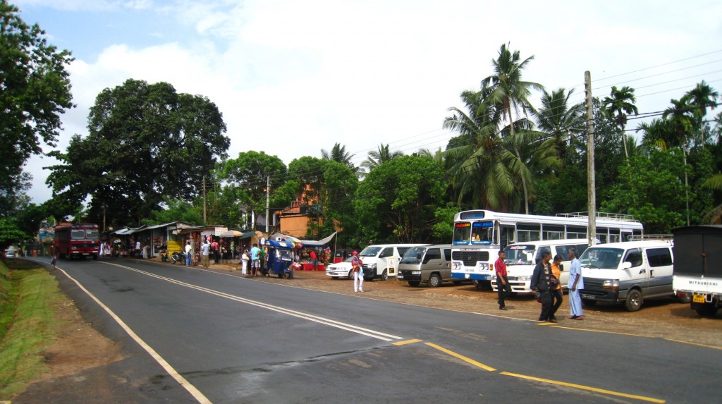 スリランカの道路