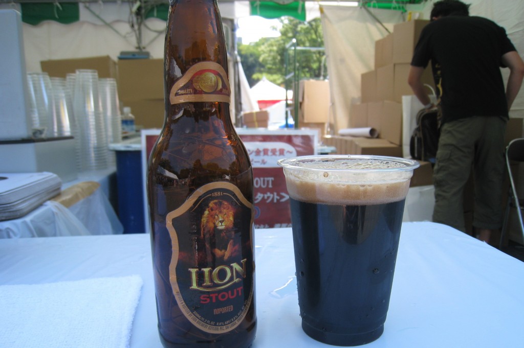 スリランカのライオンビール