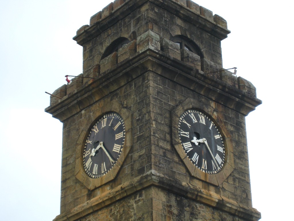 ゴール旧市街の時計塔