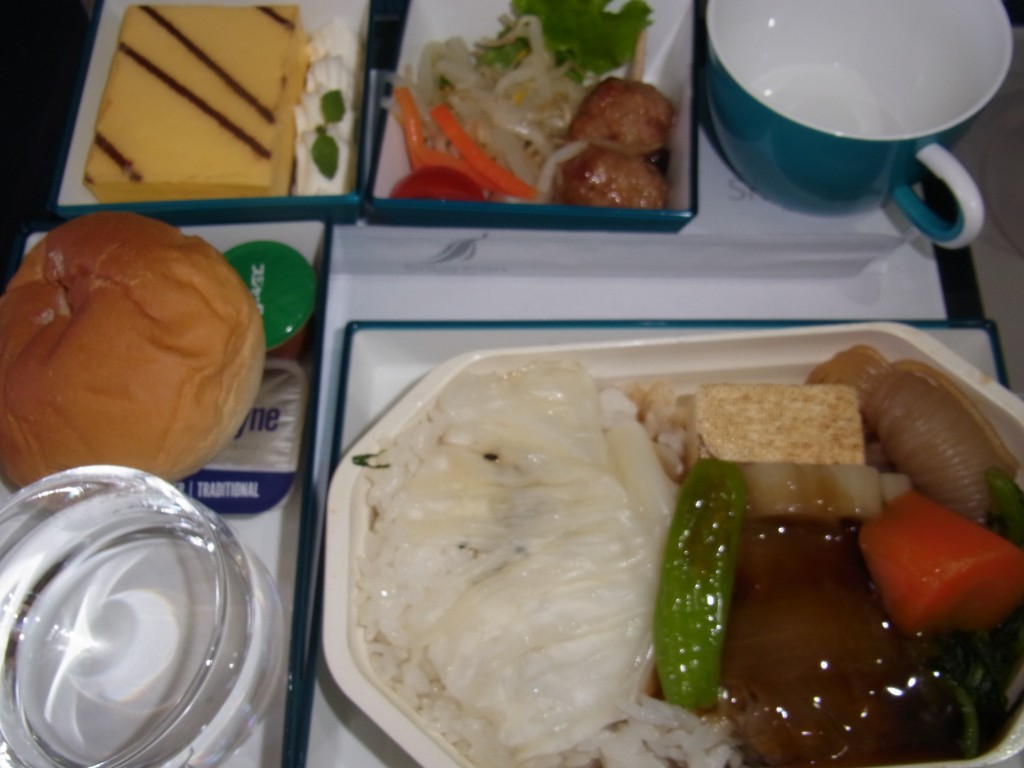 スリランカ航空　機内食・昼